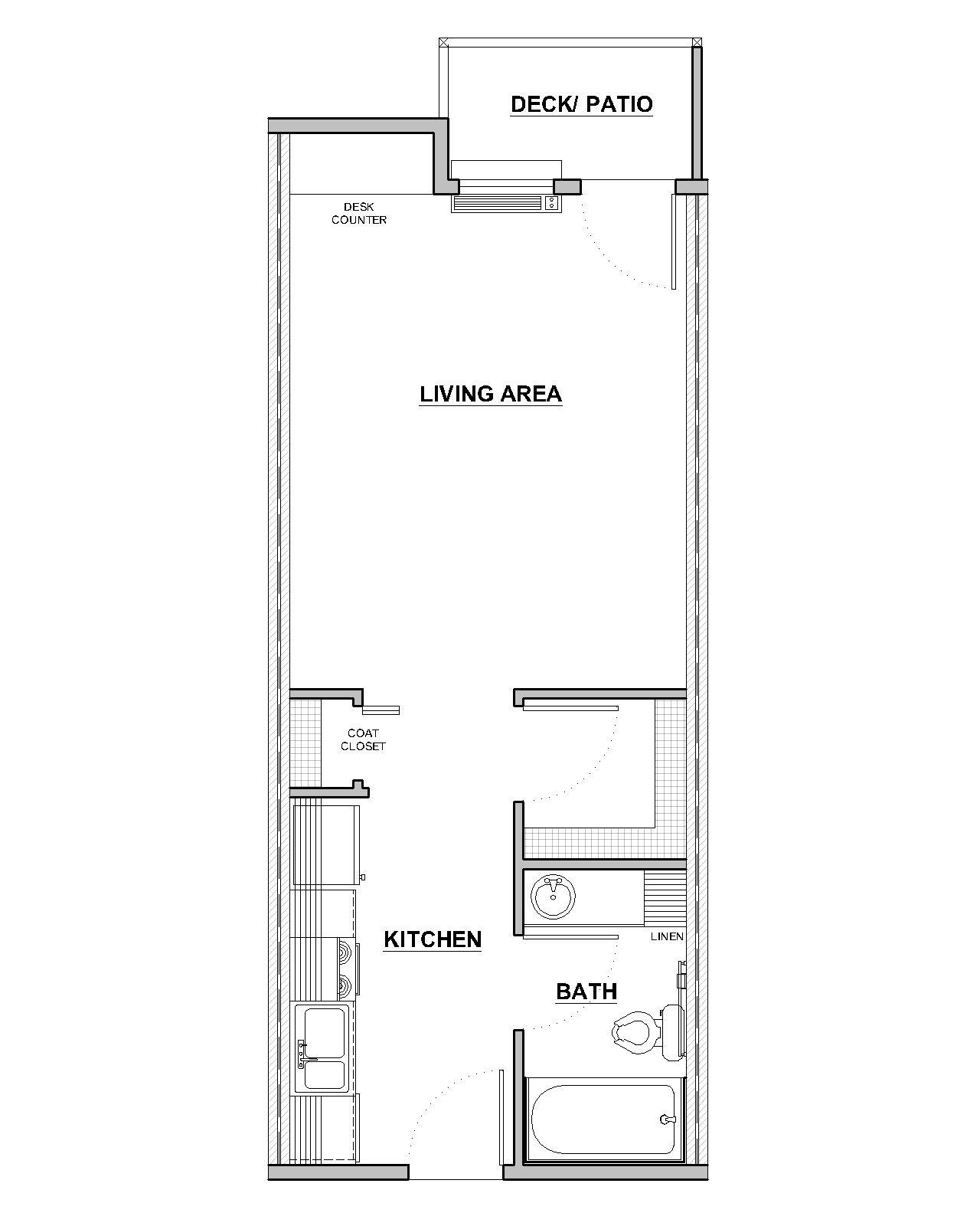 The Crossings Apartments Floor Plan