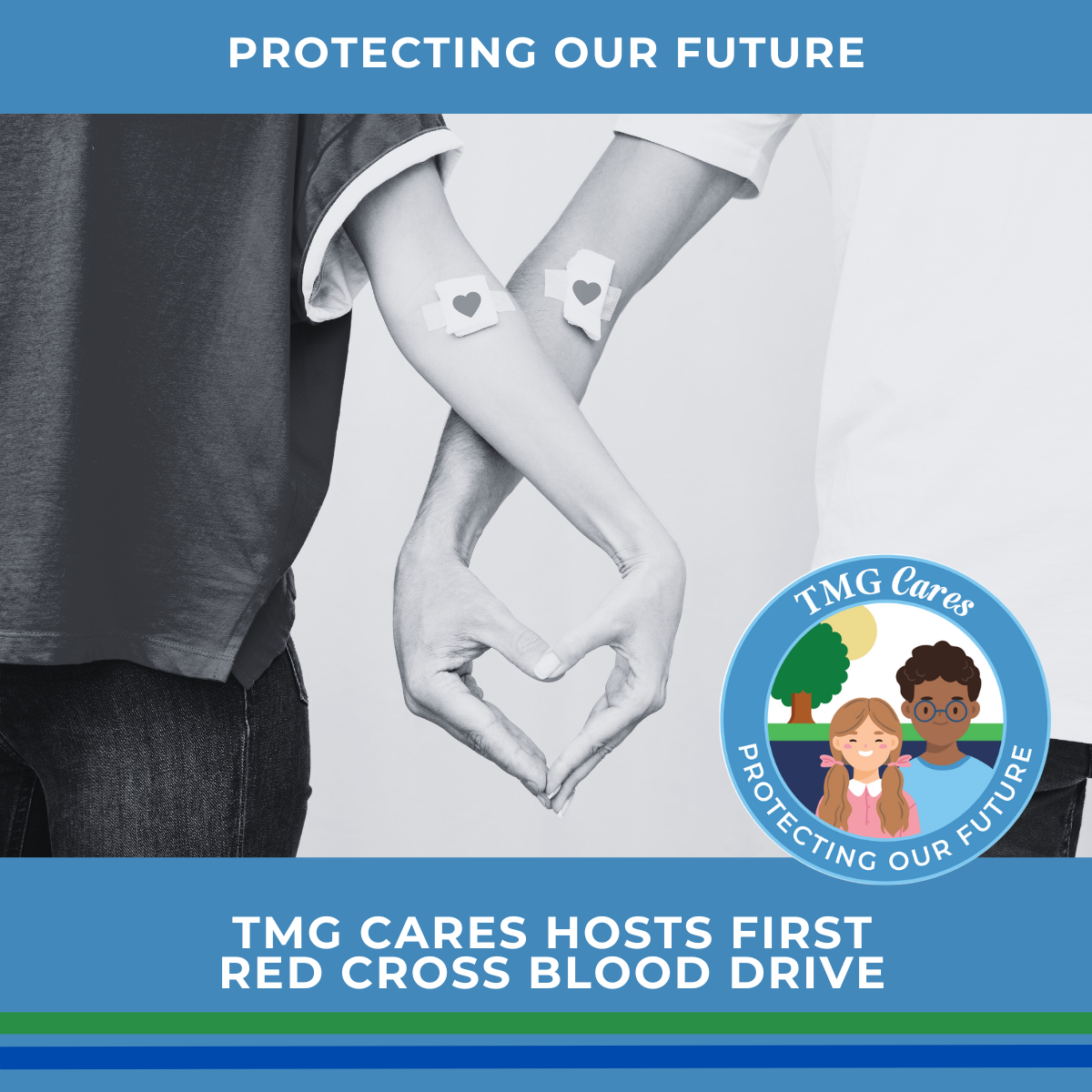 Protecting Our Future TMG Cares Hosts First Red Cross Blood Drive