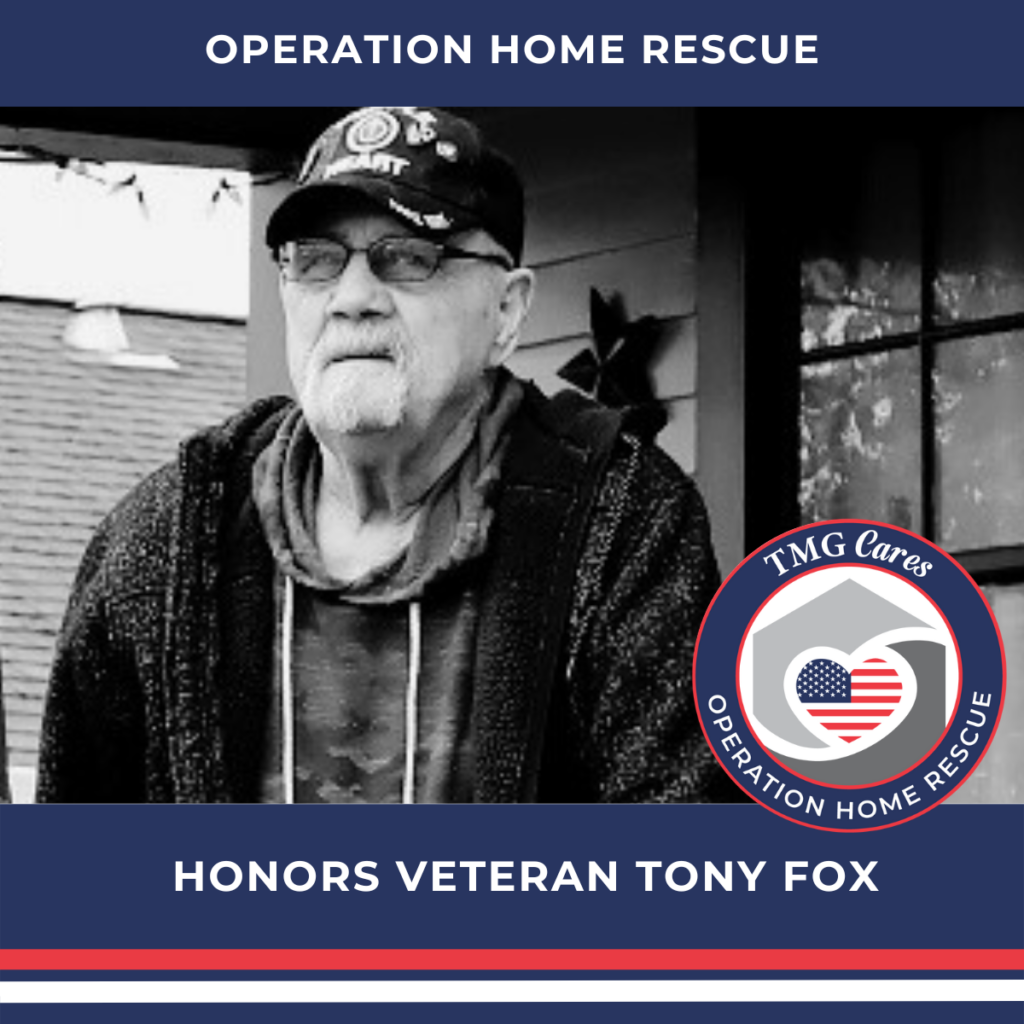 Veteran Tony Fox