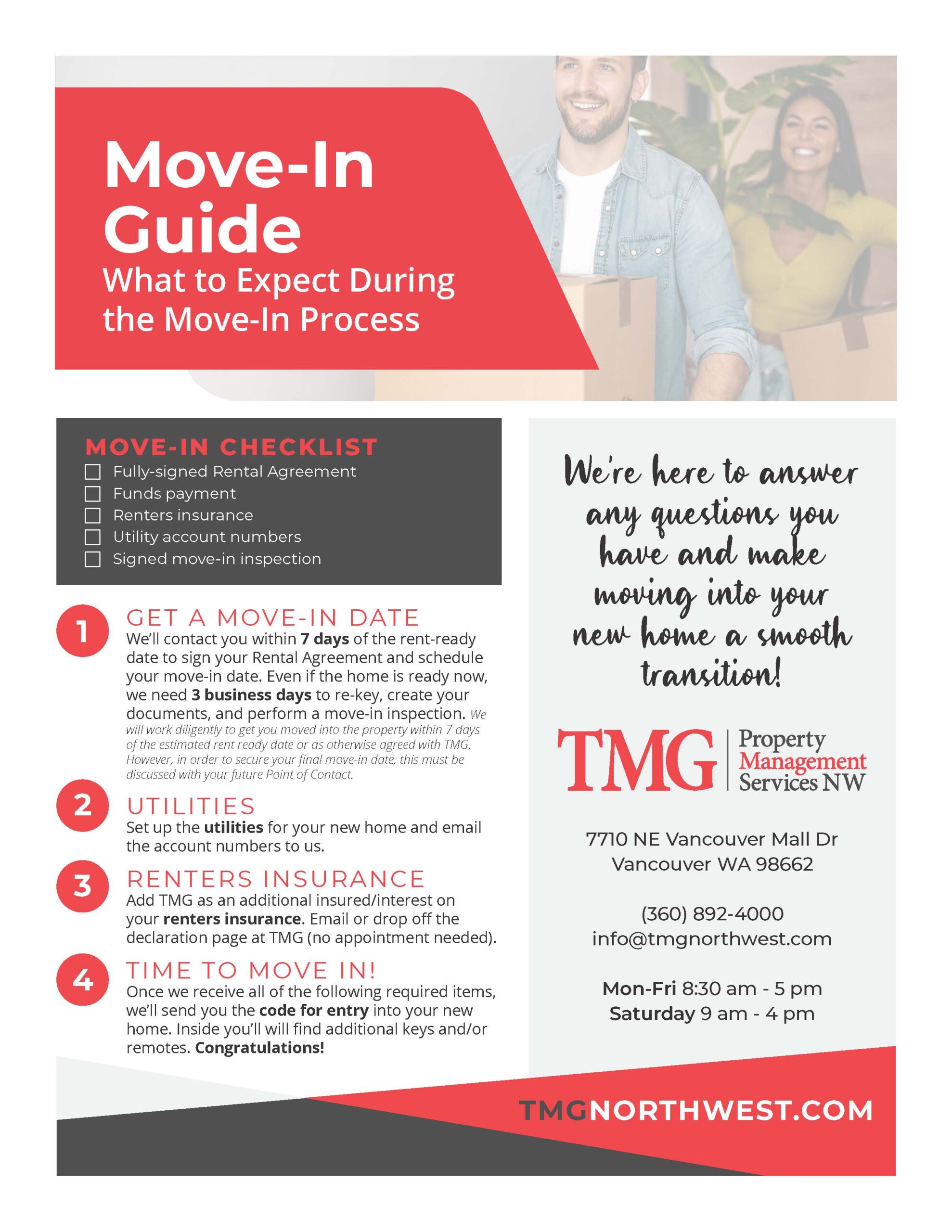 Tenant Move-in Guide