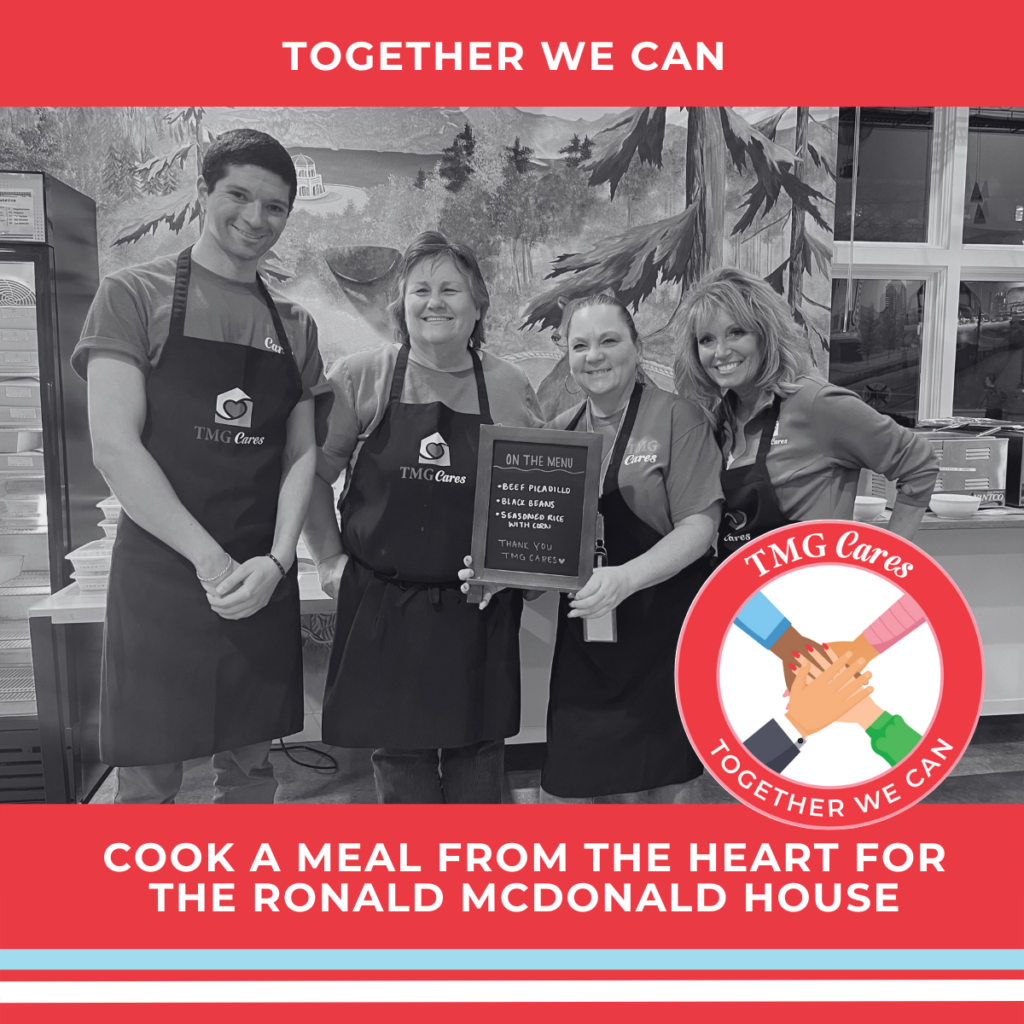 Together We Can Cook a Meal From The Heart For The Ronald McDonald House